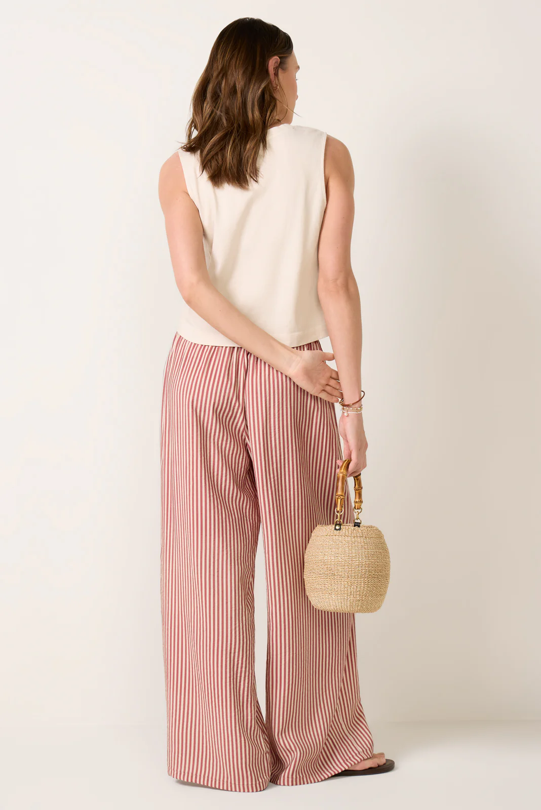 Anya Stripe Pull On Pant - Image 4