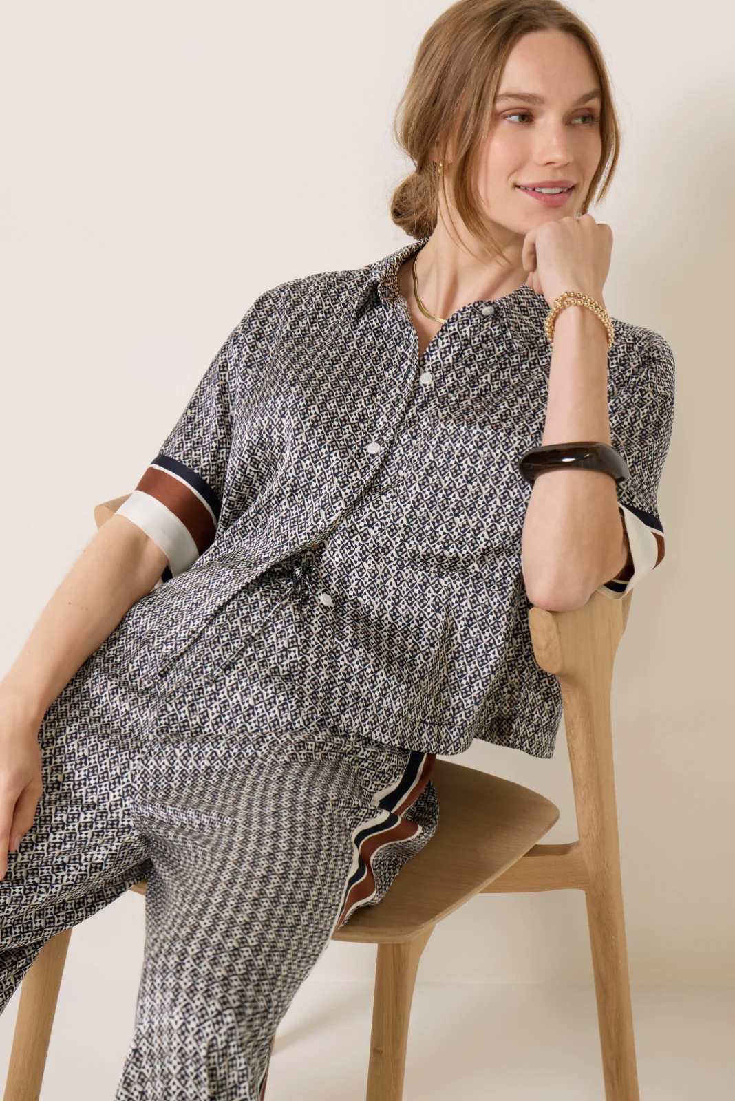 Catherine Satin Shirt