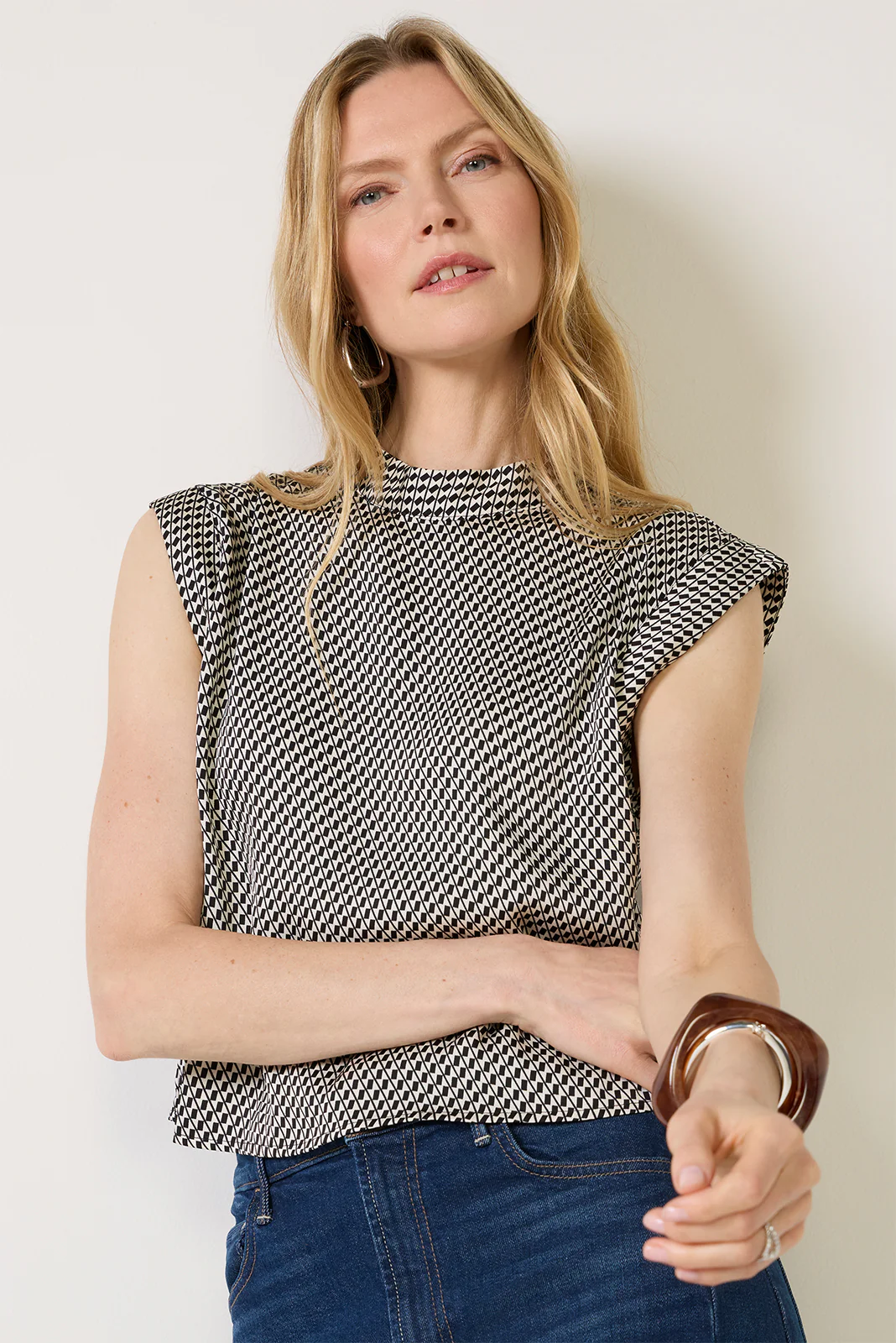 Ellery Satin Top