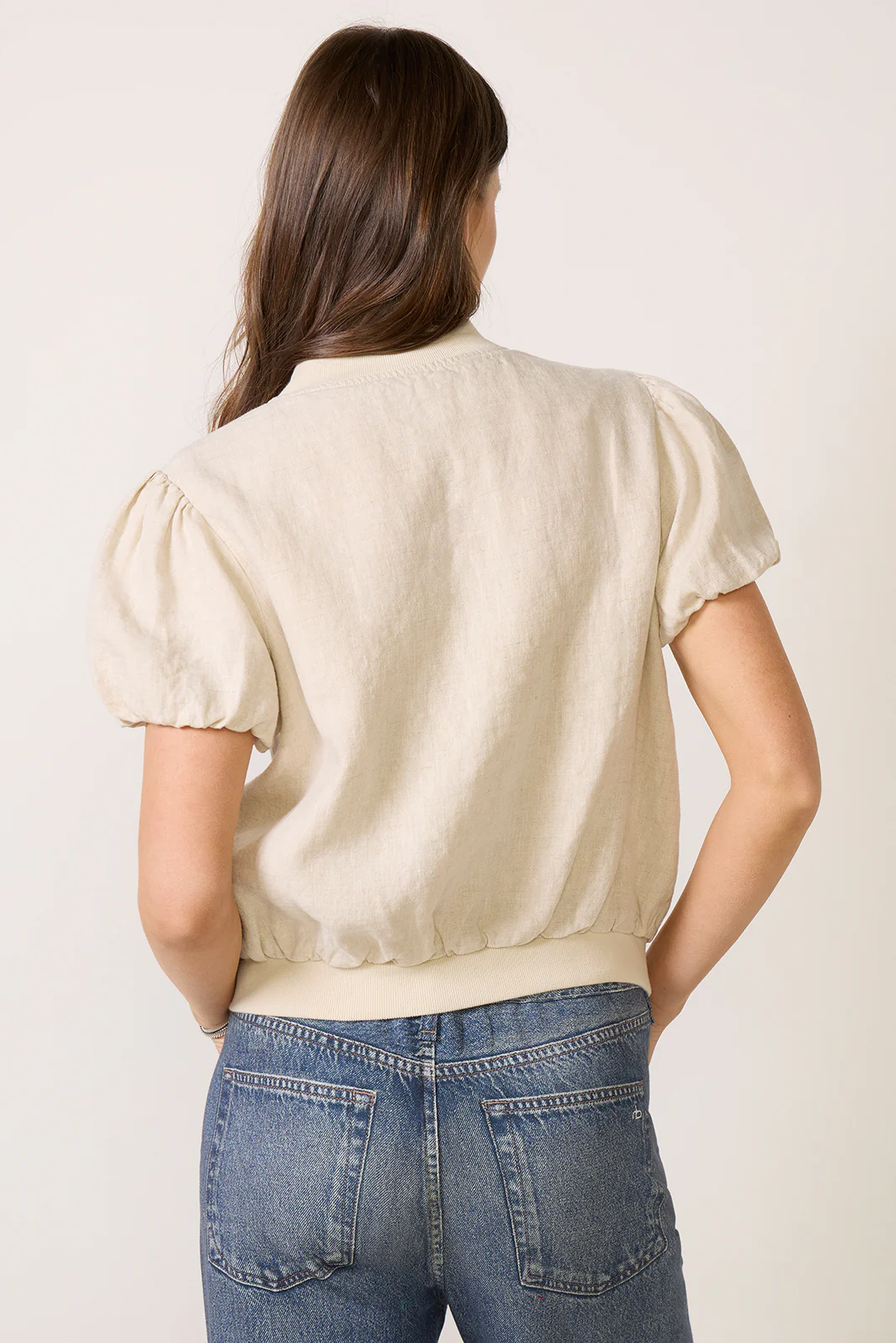 Everly Linen Bomber - Image 4
