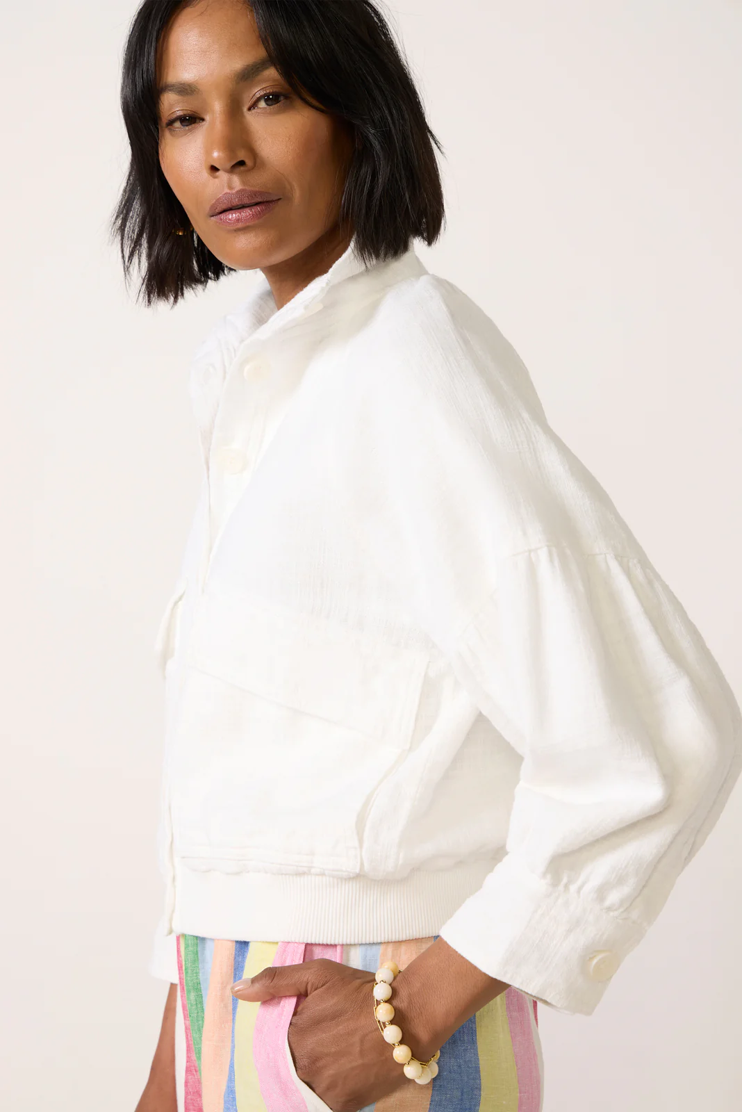 Jayden Textured Bomber - Image 3