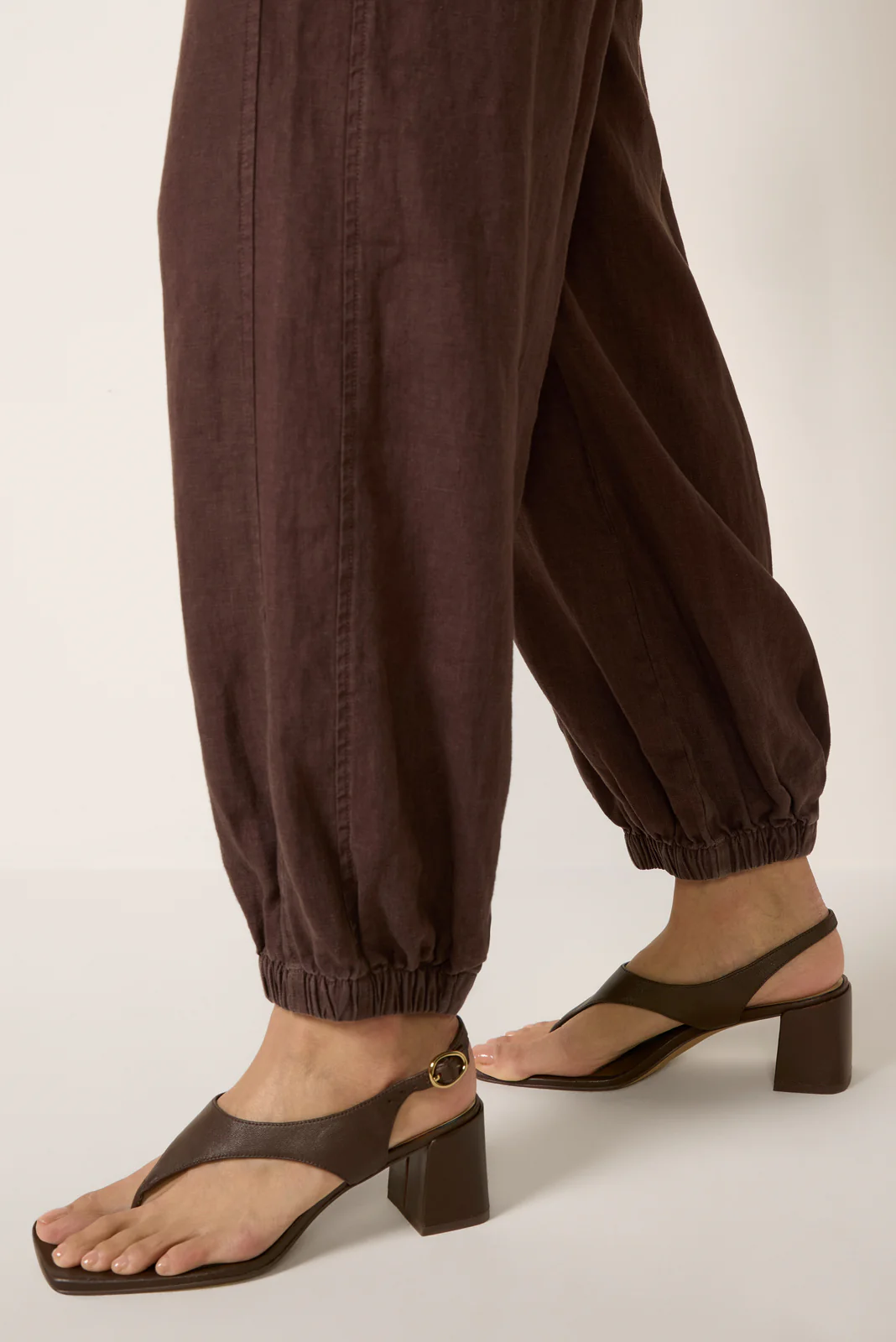 Melody Micro Linen Balloon Pant - Image 6